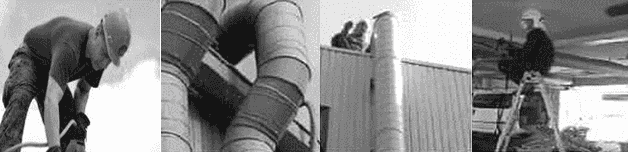 ダクト清掃の現場